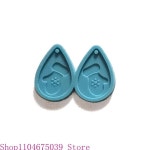 5ASD 1 쌍 수지 드롭 이어링 곰팡이 실리콘 펜던트 금형 DIY 크래프트 보석 도구 : WorldBuyHub