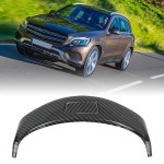 C 클래스 W205 GLC X253 2015 스토빙 바니시 블랙 탄소 섬유 스타일 용 Ldafava 팔걸이 박스 버튼 커버 Carbon Fiber Style : 캠프셋... 