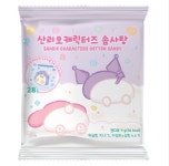 산리오 솜사탕 8g 캐릭터즈 랜덤 띠부띠부씰 스티커 : 퀸타스틱
