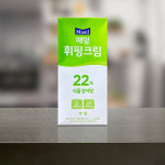 [아이스박스 포함] 매일유업 매일 휘핑크림 1L (22%) 식물성 생크림 가당 음료재료 : 정가네주방