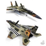 SS F-15C 75주년 12582 비행기장난감 전투기프라모델 : 실버스완