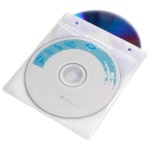 리첸 CD/DVD/ 슬리브 CD 및 DVD 보관 바인더용 양면 리필 플라스틱 100팩 화이트1 Blue : 로웰마트