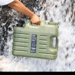 자동차 물 양동이 운전 순수 대형 탱크 컨테이너 수도꼭지 포함 야외 여행 캠핑 요리 피크닉 하이킹용 11L : 마루몰17