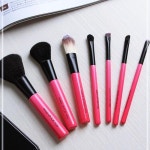 분홍 화장품 붓 스킨 솔 뷰티 브러쉬세트 BEST 7종 메이크업 TW9A3299 : JINIJINI