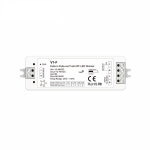 V1 F RF 1CHX8A 단색 LED 스트립라이트용 5페이딩 속도/단계 없는 디밍 12 48VDC CV 페이드인 페이드아웃 LED 조광기(푸시 페이드) V1... 