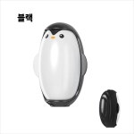휴대용 돌돌이 청소기 미니 밀대 먼지제거 펭귄 롤러 클리너 물세척 8cm, 블랙 : 올거치