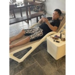 야외 접이식 썬베드 체어 싱글 수영장 의자 올플라스틱 방수 데이 안락 리조트 비치 안락의자 접이식썬베드 옥백색 올플라스틱 옥백색 싱글 의자... 