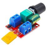 Lifcratms 3팩 미니 PWM DC 24V 5A 디머 35V 스위치 3V 6V 조절기 소형 LED 12V 속도 조절 모터 1 : 앤칠이CP