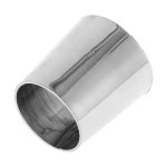 모토포르티 맨드릴 배기 벤드 엘보우 동심 감속기 자동차 배기 파이프 튜브 배관 어댑터 1.25인치 OD ~ 1.5인치 OD 304 스테인리스 스틸... 