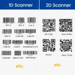 택배 바코드 스캐너 리더기 휴대용 유선 무선 블루투스 2D QR 리더 모바일 PC 아이패 : 트리플 트레이더스
