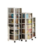 사무실 이동식 틈새 철제 선반 문구 서랍 사무용 책상 조립식 정리함 30cm 간식 진쉬안메이커 직판 표준형 다색 2단 21 5cm : 일상에이