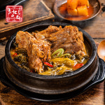 청담 뼈해장국 1kg x6팩 구매시+ 청담 뼈해장국550g x1팩  우리집 한식 국거리 감자탕 부모님식사 술안주 해장국 : 따순둥푸드