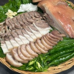 삶은돼지통머리 1.5kg 내외 돼지국밥 머릿고기 돈두 업소용 국밥재료 : 열정익스프레스