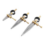 공업용 콤파스 학교 도면 공업용콤파스 Yellow 6인치 컴파스 황동 라지 사이즈 : 가나용