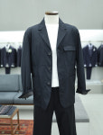 BON 블랙 카르반느 가먼트 워싱 캐쥬얼 셋업 자켓 바지 세트 BNESEA209 BK BNESTA309 BK : 롯데 이천점 본