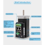 JMC100W IHSV57 30 10 36 RC/EC CANopen&EtherCAT Nema 23 3상 36V Ac SERVO 통합 컨트롤러 포함 : 웨스트언더13