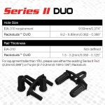 랙스터즈 DUO20 1RU 시리즈 II 랙 마운트 솔루션 서버 하드웨어 설정에 이상적인 기존 랙 나사 및 케이지 너트 및 서버 랙 나사의... 