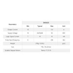 아이시소 CNC 네마 17 23 24 34 스테퍼 모터용 클라우드레이 2상 스테퍼 모터 드라이버 DM542S 1 0 5 0A 24 48V 1 128 스텝 해상도 CN... 