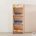 직코몰 H6707 4단 삼나무 선반책장 400 1color 다용도선반 원목책장 : 생활용품 추천스토어
