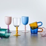 모던하우스 봉봉 투톤 위글 유리 고블렛(milky blue) 270ml GA0123024 : NC엑스코 모던하우스