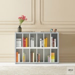 우아몰 H6532 2단 정리 수납 책장 1200 4colors 선반책장 수납장 가방수납장 : 우아한스토어