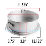 팻 다디오의 PSF 113 양극 산화 알루미늄 스프링폼 팬 11 x 3 인치 6 x 3 Inch : 스위트베리트렌드