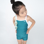 알앤엘 컬러플랩 여아 2부 실내 수영복 : 로앤라