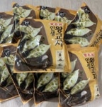 [6팩 구성] 신세계푸드  올반 얇은피 인생 왕교자 455g 3+3  국내산 돼지 고기 부추 만두 대량 : 어쩌다요기요