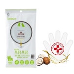 코코쓰담쓰담 목욕장갑 10매 - 세정용 (무향) : 밥달라고멍멍