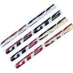 폭스 바겐 폭스 바겐 GTS 배지 Vento Beetle Jetta Tiguan Bora Golf CC Scirocco 용 금속 자동차 바디 뒷 트렁크 테일 데칼 스티커... 