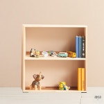 직코몰 H6404 2단 2칸 고무나무 책장 1color 진열장 일반책장 수납장 잡지꽂이 : 인테리어가구전문몰