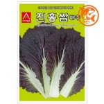 진홍쌈 배추 꽃씨 채소 과일 씨앗 구근 모종 희귀꽃 심는꽃 야생화 봄 여름 가을 겨울 : 그린엘리펀트