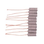 BYD 10PCS 4.5X6.5X20mm  구리 발전기용 카본 브러쉬 레귤레이터 : 피브허