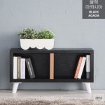 직코몰 H6207 2칸 1단 거실 책장 840 6colors 거실장 다용도책장 : 직코몰