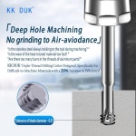 KKDUK 3F 솔리드 텅스텐 카바이드 스레드 밀링 라우터 비트  CNC  알루미늄 M1-M14 엔드 스틸 : 섬진강인터네셔널