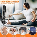 시니어용 앵글드 네일 클리퍼 두꺼운 손톱, 넓은 개구부를 가진 남성용 발톱 클리퍼, 캐처 노 스플래시 손톱 커터 트리머 선물 360... 