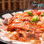 직화 양념 쭈꾸미 볶음 500g 캠핑 음식 요리 밀키트 : 씨기프트