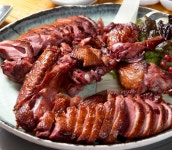 훈제오리 참숯 바베큐 통 오리 구이 500g,1kg : 야식포차