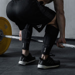 Bdoit 헬스 데드리프트 역도 크로스핏 카프 슬리프 정강이 보호대 벨크로 종아리 아대 : 바른생활주식회사