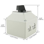 D303 3상 유니버설 40A 마스터 스위치 전환 로터리 3D 12 박스 단자 외부 40 SZW26 바오메인 660V 위치 : 영시몰B