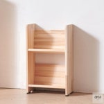 직코몰 H6980 삼나무 2단 수납 책장 400 1color 수납가구 : 생활용품 추천스토어