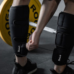 Bdoit 헬스 데드리프트 역도 크로스핏 카프 슬리프 정강이 보호대 벨크로 종아리 아대 : 바른생활주식회사