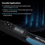 FIRSTINFO H5278 디지털 토크 드라이버 듀얼 방향 0 88 17 7 인치 : dosAZ