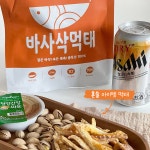 바사삭 먹태 혼술 맥주 안주 세트(+청양마요소스) 25g, 10개 : 맵씨하우스