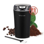 커피빈 그라인더 전기 푸드 프로세서 200W 강력한 스파이스 12컵/2.7온스 브러시 포함 블랙 : 염포상사