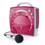 노래 기계 SML 283P CDG 노래방 플레이어 Karaoke Machine Pink : tresAZ