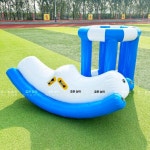 에어바운스 키즈카페 실내 반원형 등반 튜브 어린이집 실내놀이터 놀이 1.6m 시소 : 이랑이랑상점