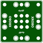 [한정판매] 엑스로보 COLOR 6종 PCB 프레임 (4x4F, 각 1개입) : XROBO