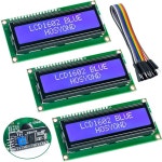 아두이노 라즈베리 파이용 Hoshyond 3pcs I2C IIC 화면 1602 모듈 16x02 LCD 디스플레이 I2C LCD 1602 : 앤칠이CP