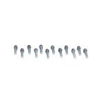 PATRIOT H7977 16 45 5CM 18 1인치 아연 도금 배기 헤더 볼트 12팩 : 다드림MARKET